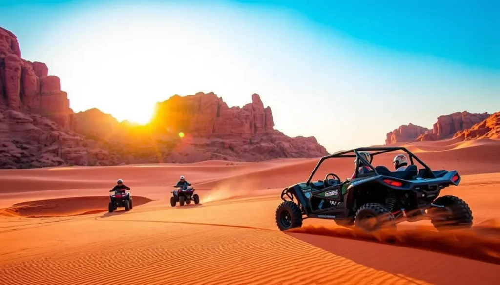 Quads And Buggy Ride In The Desert